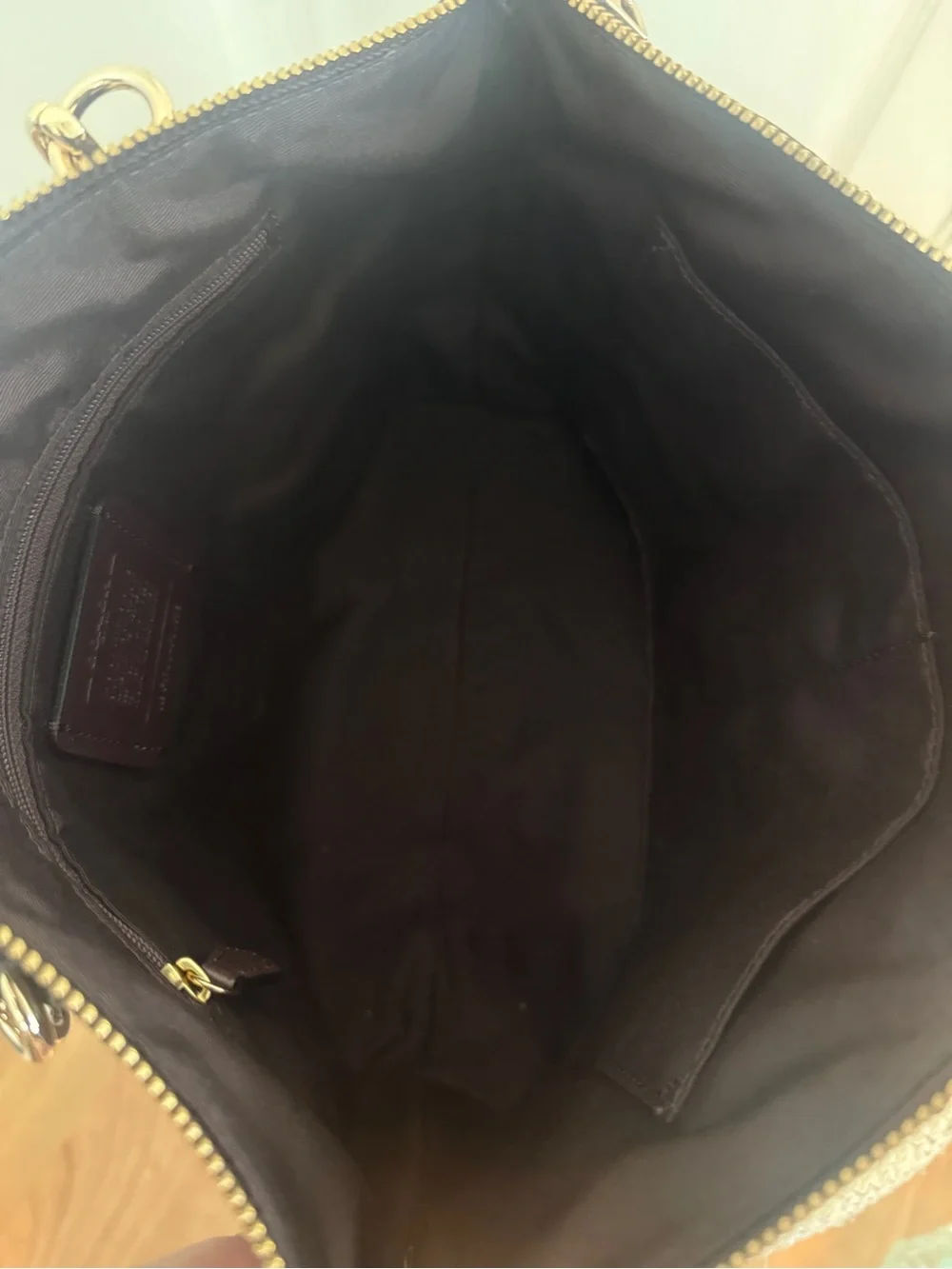 COACH LEATHER MULTIWEAR BAG BROWN 2017 #6676 - Picture 10 of 10